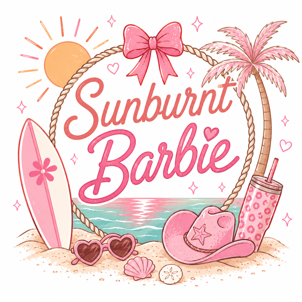 Sunburnt Barbie